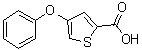 4-Phenoxy-2-thiophenecarboxylic acid molecular structure (CAS 81028-69-5)