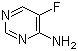结构式 CAS# 811450-26-7, 5-氟嘧啶-4-胺