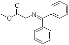N-(Diphenylmethylene)glycine methyl ester molecular structure (CAS 81167-39-7)