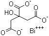 柠檬酸铋分子结构 (CAS 813-93-4)