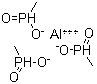 Aluminum tris(methylphosphonite) molecular structure (CAS 81323-91-3)
