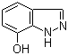 7-Hydroxy-1H-indazole molecular structure (CAS 81382-46-9)