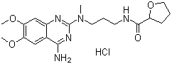 Alfuzosin hydrochloride molecular structure (CAS 81403-68-1)