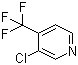structure of CAS# 81565-19-7, 3-Chloro-4-(trifluoromethyl)pyridine;3-Chloro-4-trifluoromethylpyridine