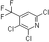 2,3,6-Trichloro-4-trifluoromethylpyridine molecular structure (CAS 81565-20-0)