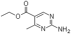 Ethyl 2-amino-4-methylpyrimidine-5-carboxylate molecular structure (CAS 81633-29-6)