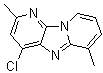 4-Chloro-2,6-dimethyldipyrido[1,2-a:3',2'-d]imidazole molecular structure (CAS 81810-13-1)