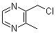 2-Chloromethyl-3-methylpyrazine molecular structure (CAS 81831-67-6)