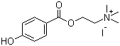 2-[(4-Hydroxybenzoyl)oxy]-N,N,N-trimethylethanaminium iodide molecular structure (CAS 81947-42-4)