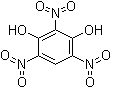 2,4,6-三硝基间苯二酚分子结构 (CAS 82-71-3)