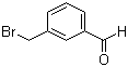 3-(溴甲基)苯甲醛分子结构 (CAS 82072-23-9)