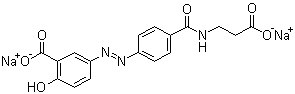 structure of CAS# 82101-18-6, Balsalazide disodium;Disodium 5-[4-(2-carboxylatoethylcarbamoyl)phenyl]diazenyl-2-hydroxy-benzoate