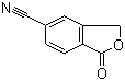 structure of CAS# 82104-74-3, 5-Cyanophthalide;1,3-Dihydro-1-oxoisobenzofuran-5-carbonitrile