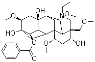 O-Deacetylindaconitine molecular structure (CAS 82144-72-7)