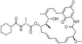 structure of CAS# 82189-03-5, Mycotrienin I;Ansatrienine A; Antibiotic T 23I; Ansatrienin A; SDZ 115-961