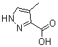 4-Methylpyrazole-3-carboxylic acid molecular structure (CAS 82231-51-4)