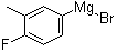 (4-氟-3-甲基苯基)溴化镁分子结构 (CAS 82297-89-0)