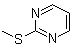 2-Methylsulfanylpyrimidine molecular structure (CAS 823-09-6)