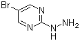 5-Bromo-2-hydrazinopyrimidine molecular structure (CAS 823-89-2)