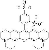 结构式 CAS# 82354-19-6, 磺基罗丹明 101 磺酰氯