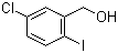 5-Chloro-2-iodobenzenemethanol molecular structure (CAS 82386-90-1)