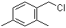 structure of CAS# 824-55-5, 2,4-Dimethylbenzyl chloride