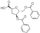 2,5-脱水-3-去氧-D-阿拉伯糖型-己糖酸二苯甲酸酯分子结构 (CAS 82462-50-8)