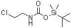 (2-Chloroethyl)carbamic acid (1,1-dimethylethyl)dimethylsilyl ester molecular structure (CAS 82475-65-8)