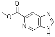 structure of CAS# 82523-07-7, 1H-Imidazo[4,5-c]pyridine-6-carboxylic acid methyl ester