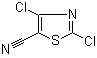 2,4-Dichloro-5-thiazolecarbonitrile molecular structure (CAS 82554-18-5)