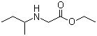 Ethyl N-(2-butyl)glycinate molecular structure (CAS 82560-46-1)