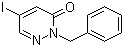 结构式 CAS# 825633-93-0, 2-苄基-5-碘哒嗪-3(2H)-酮