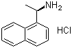 structure of CAS# 82572-04-1, (R)-(+)-1-(1-Naphthyl)ethylamine hydrochloride