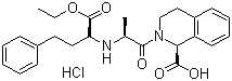盐酸喹那普利分子结构 (CAS 82586-55-8)