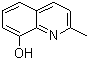 structure of CAS# 826-81-3, 8-Hydroxyquinaldine;2-Methyl-8-quinolinol; 2-Methylquinolin-8-ol