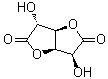 D-葡萄糖二酸-1,4:6,3-二内酯分子结构 (CAS 826-91-5)