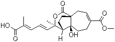 结构式 CAS# 82601-41-0, 土荆皮丙酸