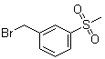 3-Methylsulfonylbenzyl bromide molecular structure (CAS 82657-76-9)