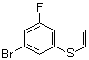 6-Bromo-4-fluorobenzo[b]thiophene molecular structure (CAS 826995-63-5)