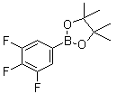 结构式 CAS# 827614-70-0, (3,4,5-三氟苯基)硼酸频哪醇酯