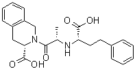 结构式 CAS# 82768-85-2, 喹那普利拉
