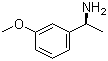 (S)-1-(3-甲氧基苯基)乙胺分子结构 (CAS 82796-69-8)