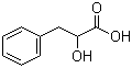 DL-3-苯基乳酸分子结构 (CAS 828-01-3)