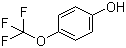 对三氟甲氧基苯酚分子结构 (CAS 828-27-3)