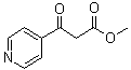 structure of CAS# 829-45-8, Methyl 3-oxo-3-(4-pyridinyl)propanoate;Methyl 3-oxo-3-(4-pyridyl)propanoate