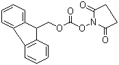 结构式 CAS# 82911-69-1, 9-芴甲基-N-琥珀酰亚胺基碳酸酯
