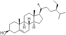 structure of CAS# 83-46-5, beta-Sitosterol;24-Ethylcholest-5-en-3beta-ol; alpha-Dihydrofucosterol; 22,23-Dihydrostigmasterol; 24beta-Ethylcholesterol; 5-Stigmasten-3beta-ol