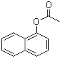 结构式 CAS# 830-81-9, 乙酸-1-萘酯