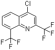 4-氯-2,8-双(三氟甲基)喹啉分子结构 (CAS 83012-13-9)