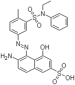 Acid Red 118 molecular structure (CAS 83027-46-7)